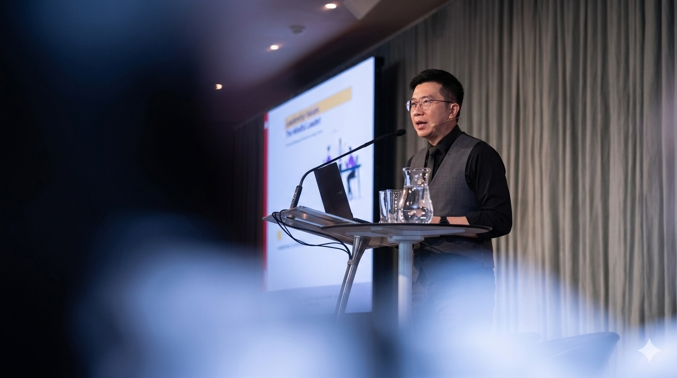 Strategic planning workshop with data analytics presentation